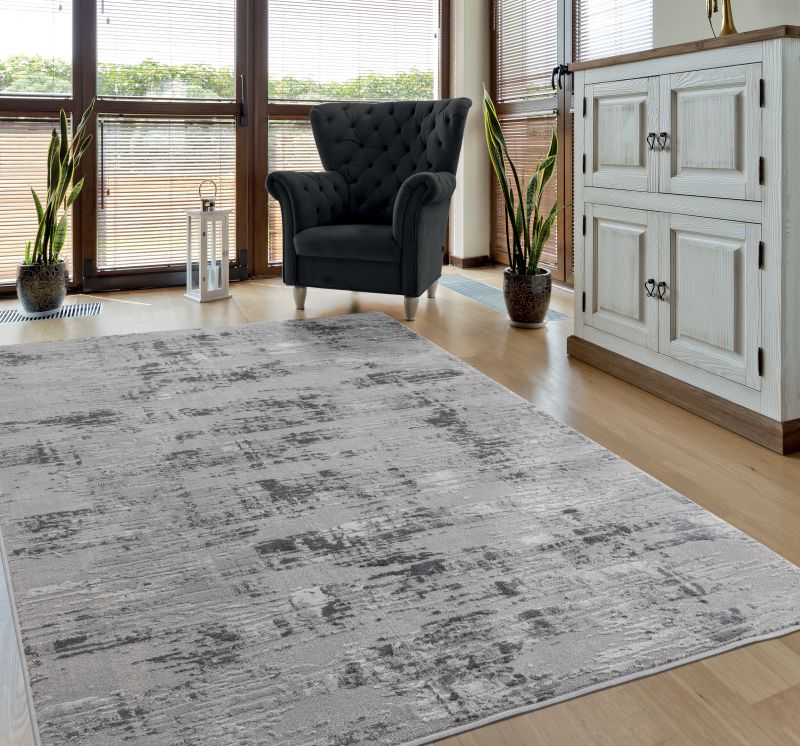 Cascades Salish Grey Rug