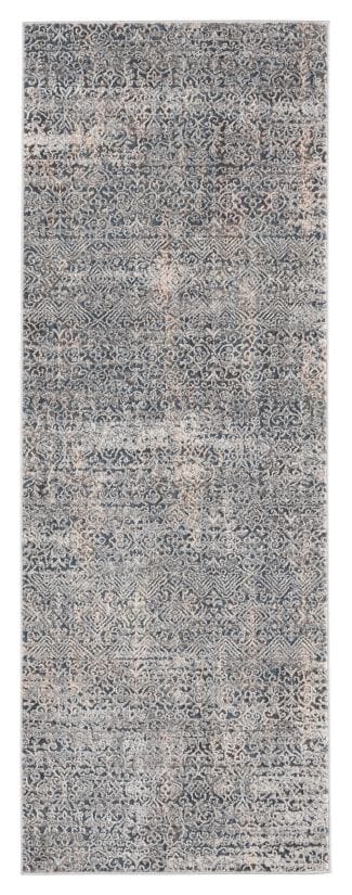 Allure Madigan Blue Rug United Weavers 2x8 Runner Blue