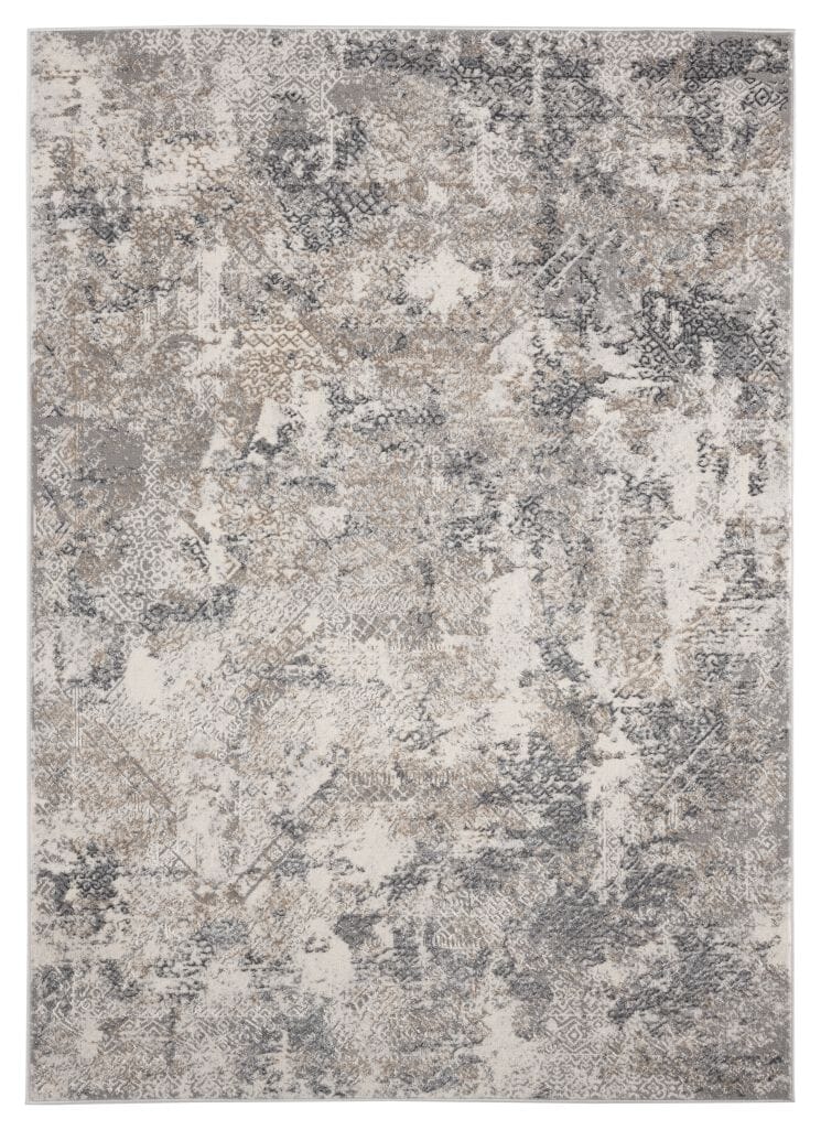 Emojy Lennox Cream Rug United Weavers 2x3 Gray