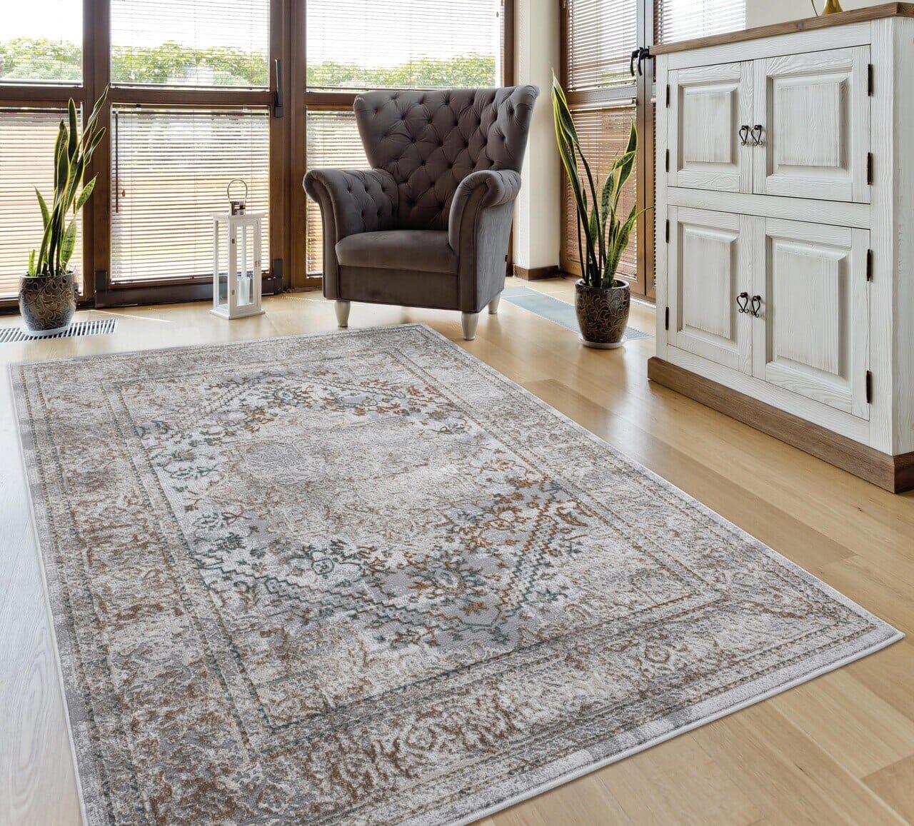 Emojy Lola Brown Rug United Weavers