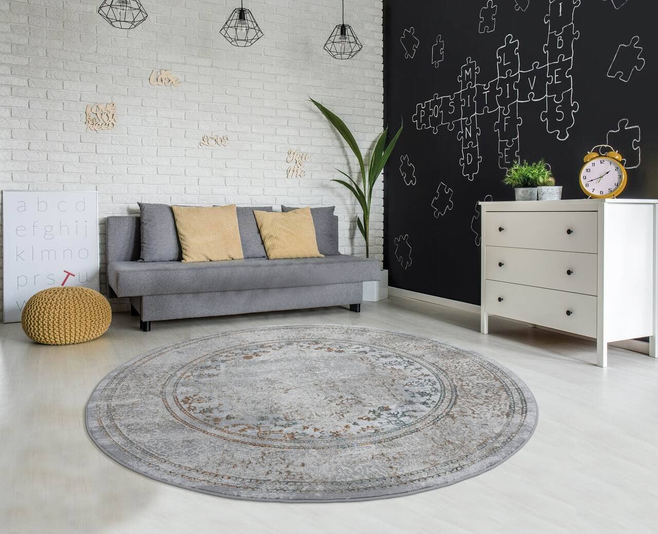 Emojy Lola Brown Rug United Weavers