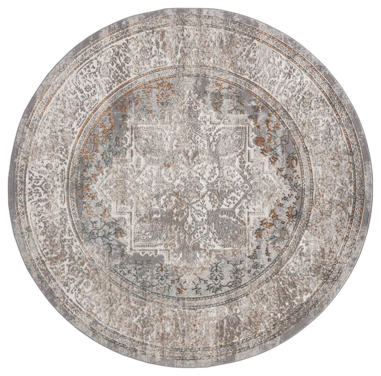 Emojy Lola Brown Rug United Weavers 8 Round Brown