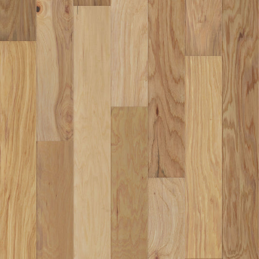 3/8" Standridge Natural Engineered Hickory Hardwood Flooring