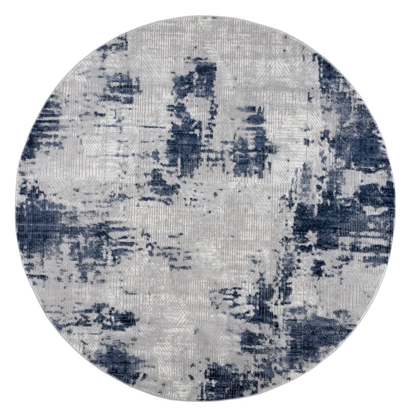 Reserve Cora Rug United Weavers 8 Round Blue