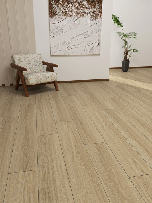 Sharif Waterproof Rigid Core Luxury Vinyl Plank Flooring - 5mm Thickness with 20 Mil Wear Layer (VNT008)