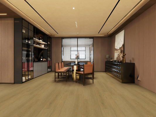 Wadha Waterproof Rigid Core Luxury Vinyl Plank Flooring - 5mm Thickness with 20 Mil Wear Layer (VNT002)