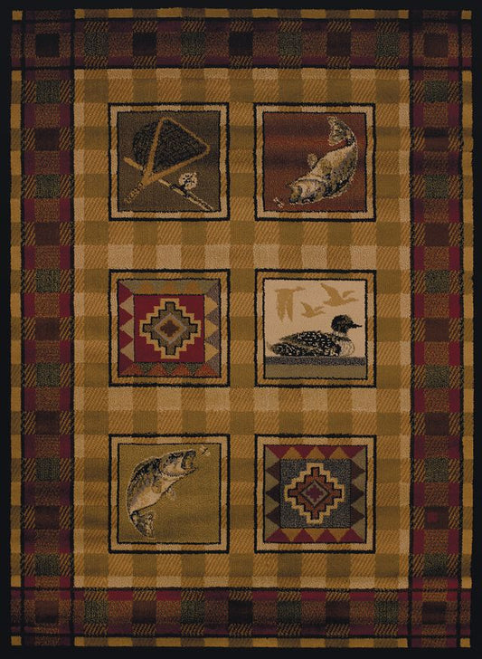 Affinity Lodge Stamp Rug