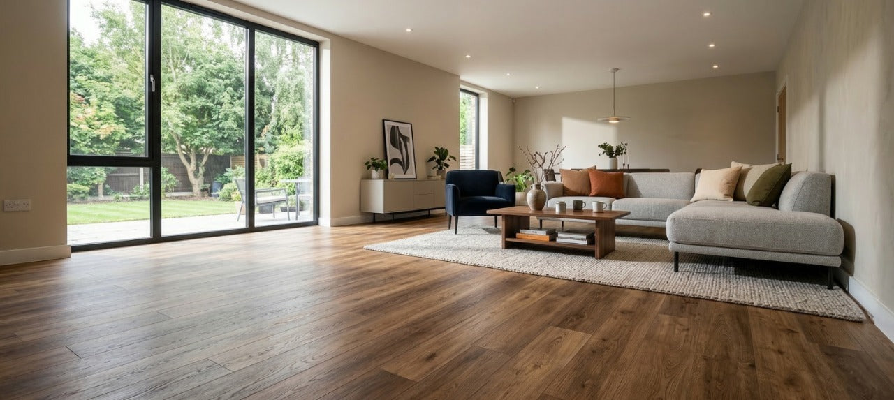 Brown LVP Flooring