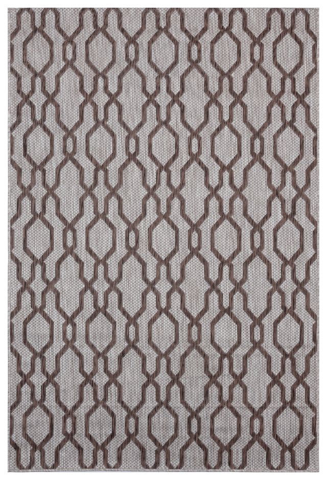 Augusta Belle Mare Rug - Brown
