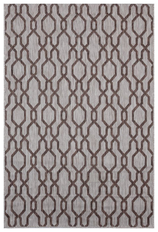 Augusta Belle Mare Rug - Brown