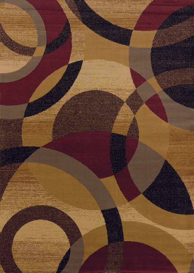Affinity Ricochet Rug - Gold