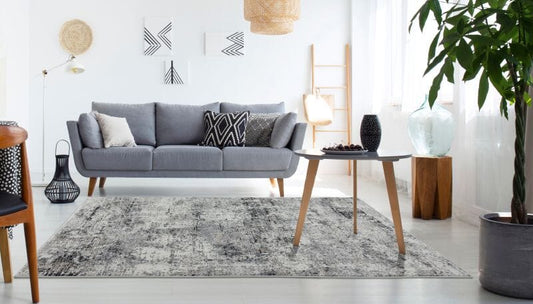 Eternity Barcelona Charcoal Area Rug United Weavers 8 Round Black 