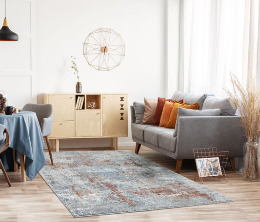 Eternity Elixir Crimson Area Rug