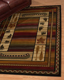 Affinity Canoe Sunset Rug - Lodge