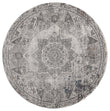 Allure Carmella Ivory Rug United Weavers 8 Round Blue 