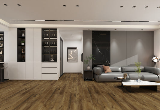 Ayham Waterproof Rigid Core Luxury Vinyl Plank Flooring - 5mm Thickness with 20 Mil Wear Layer (VNT005)
