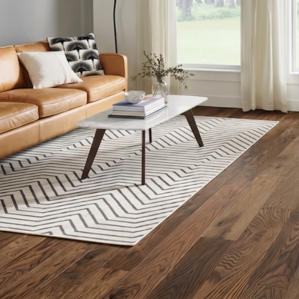 Brown Solid Hardwood Flooring