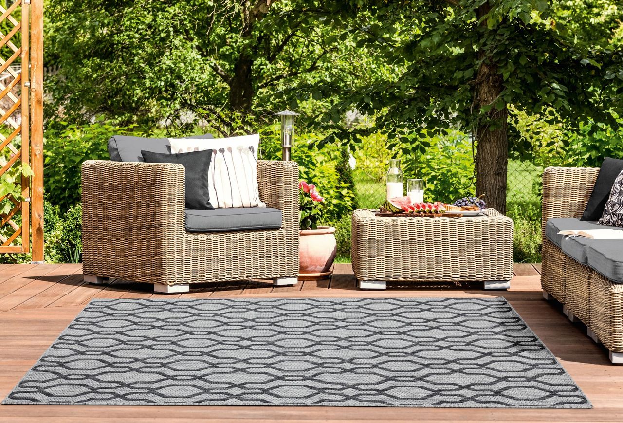 Augusta Belle Mare Rug - Black