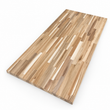 Acacia Wood Butcher Block Countertop 10 ft. L x 25 in. W x 1-1/2 in. Thick