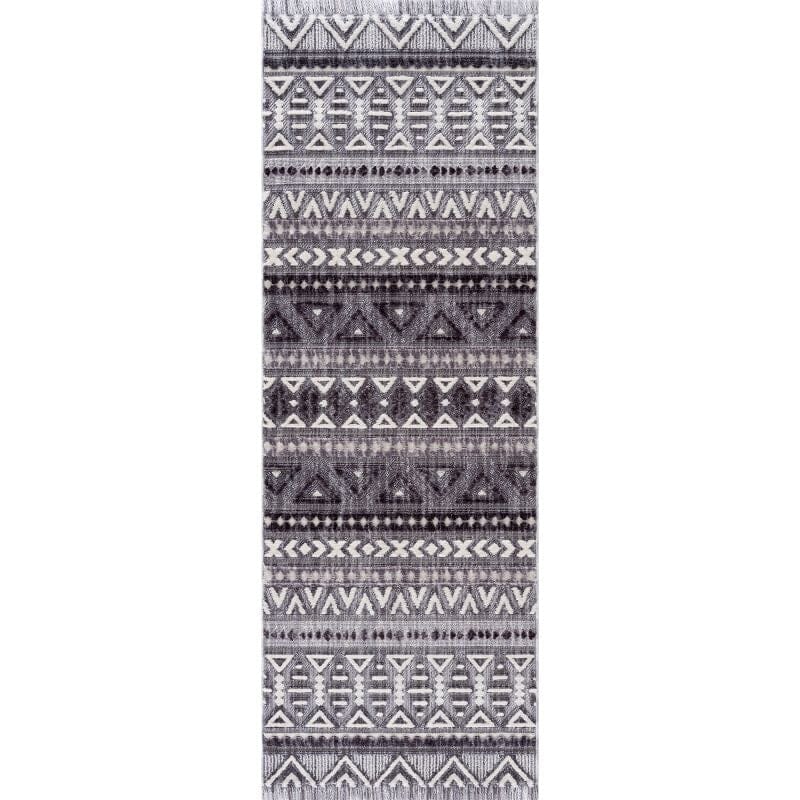 Chelsea Lutz Gray Rug United Weavers 2x8 Runner Gray 