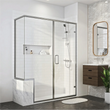 Customize Framed Shower Enclosure - P07-01 with 1/4" Glass Thickness