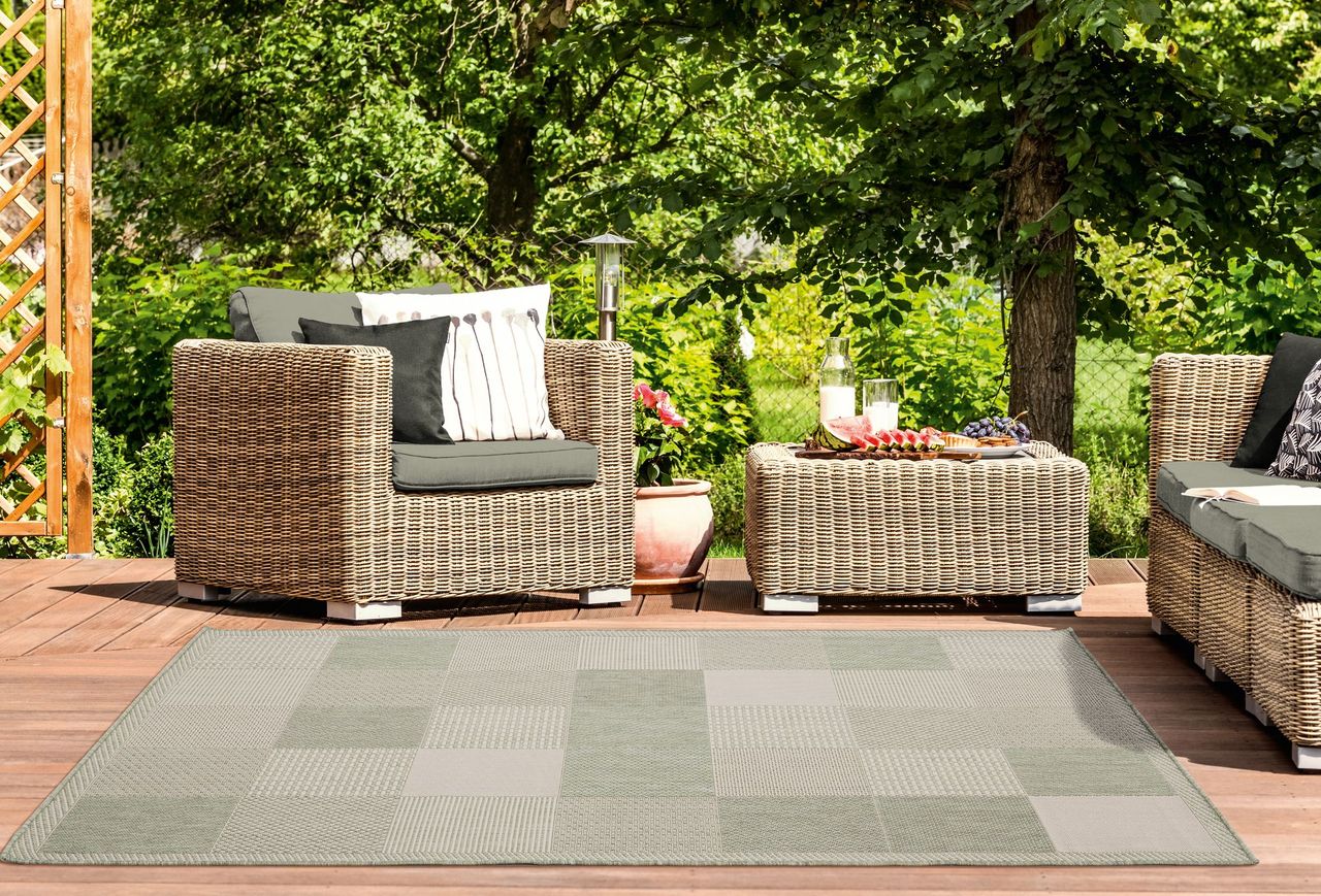 Augusta Grand Anse Rug - Green