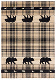 Cottage Tartan Bear Rug