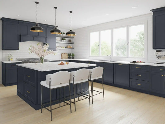 Galaxy Indigo Cabinets