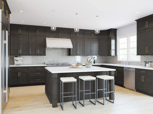 Onyx Cobblestone Cabinets