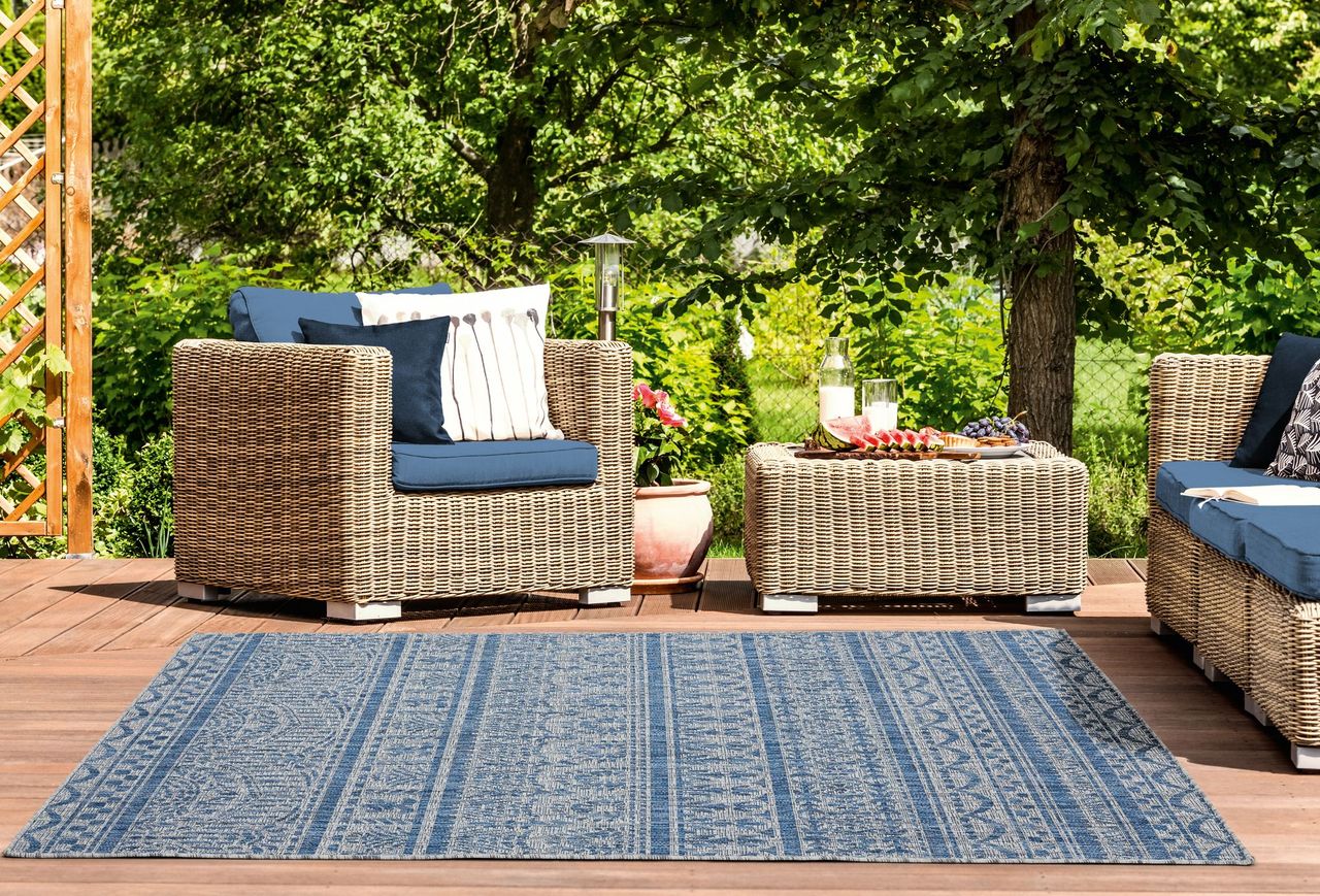 Augusta Diani Rug - Blue