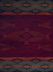 Affinity Native Skye Rug - Red