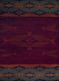 Affinity Native Skye Rug - Red