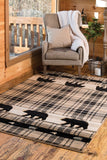 Cottage Tartan Bear Rug