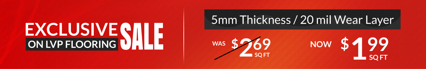 Luxury Vinyl Plank Promotional Banner