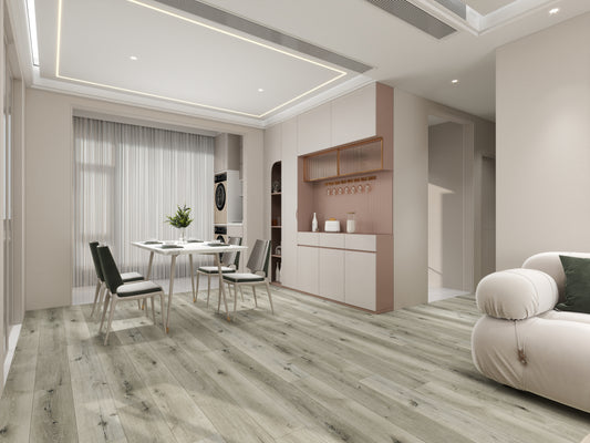 Ibtesam Waterproof Rigid Core Luxury Vinyl Plank Flooring - 5mm Thickness with 20 Mil Wear Layer (VNT009)