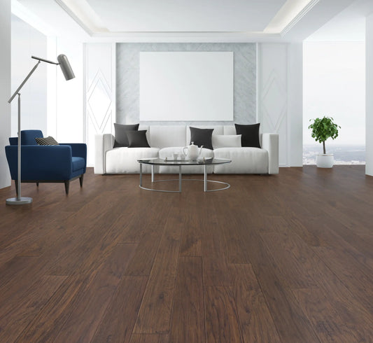 3/8" Standridge Jaka Bean Engineered Hickory Hardwood Flooring