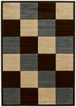 Contours Painted Diamond Rug