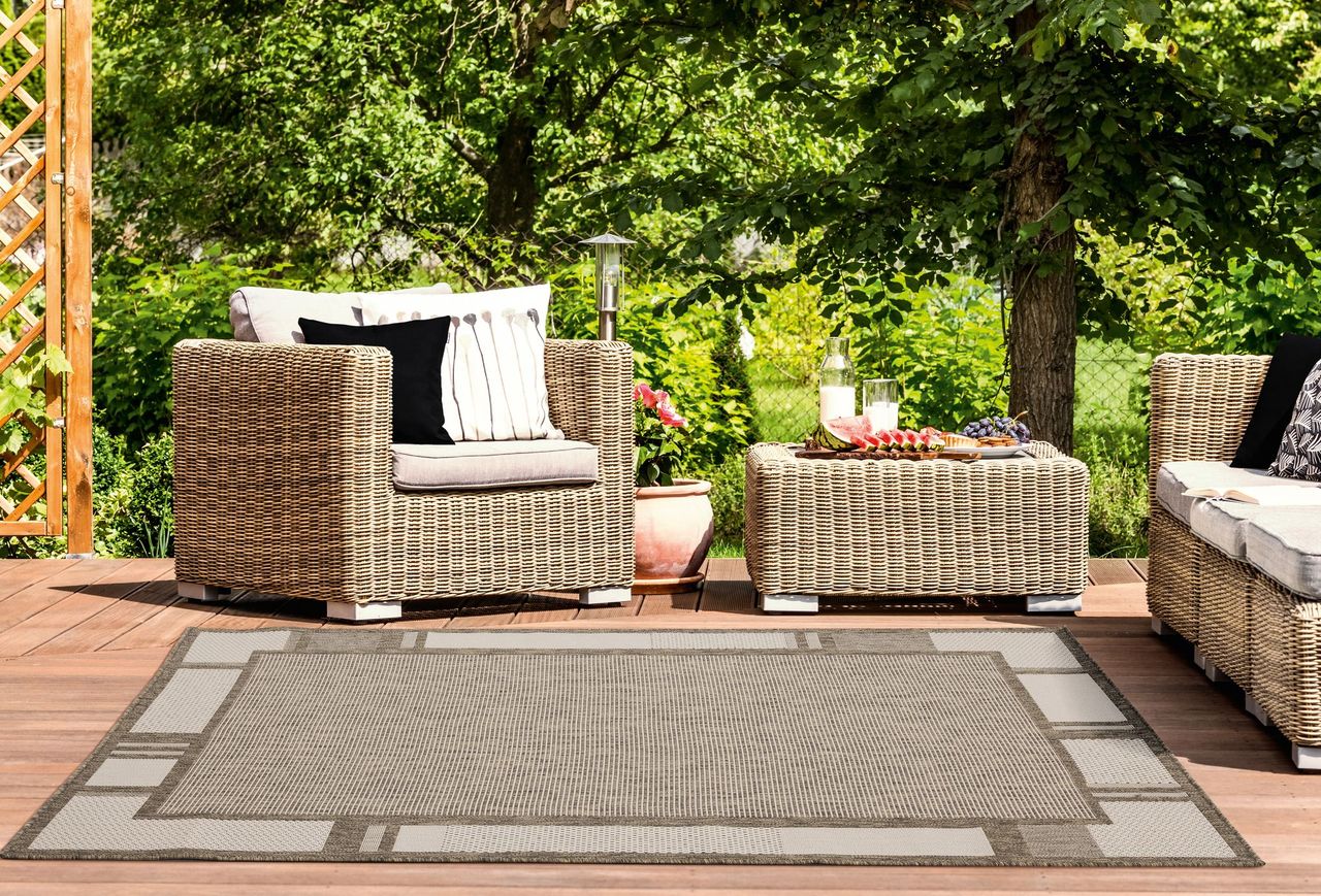 Augusta Matira Rug - Brown