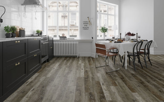 Madleen Waterproof Rigid Core Luxury Vinyl Plank Flooring - 5mm Thickness with 20 Mil Wear Layer (P0004)