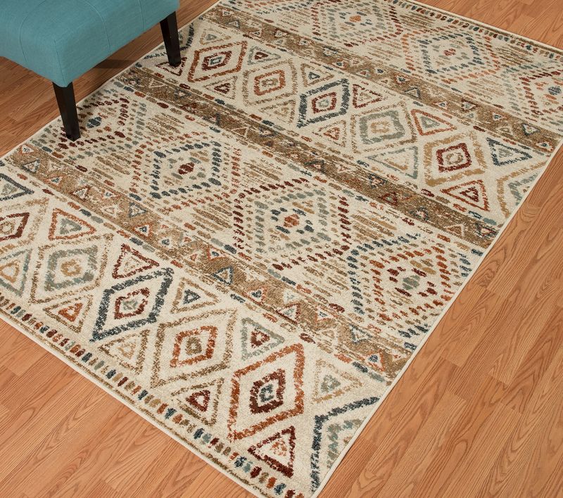 Bridges	Salto Grande Rugs - Cream