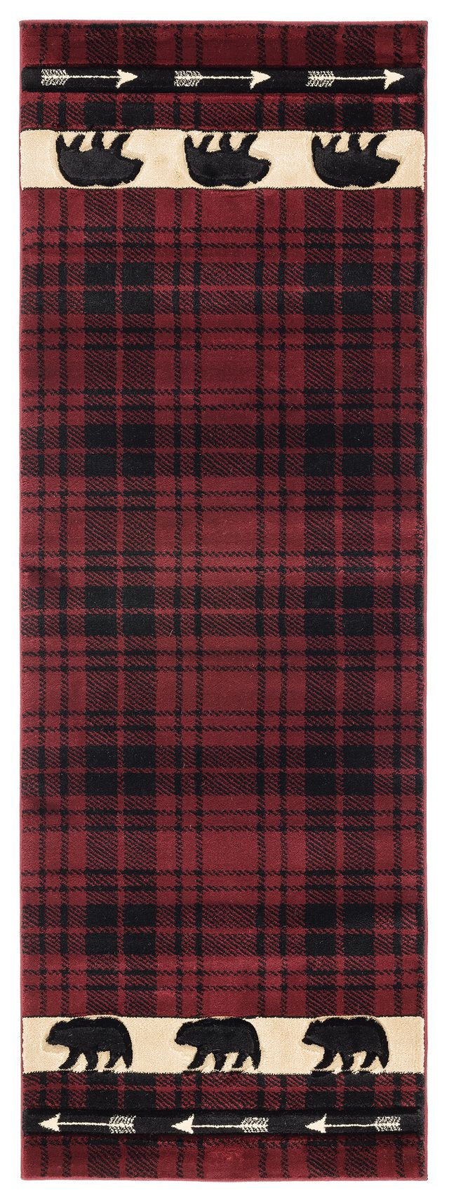 Cottage Tartan Bear Rug
