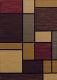 Affinity Rhombus Rug - Multicolor