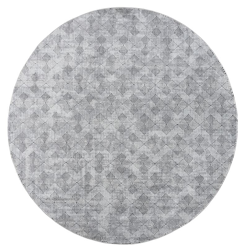 Reserve La Luna Rug United Weavers 8 Round Black 