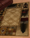 Affinity Mountain Lake Rug - Natural