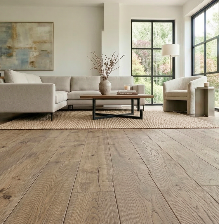 Brown WPC Flooring