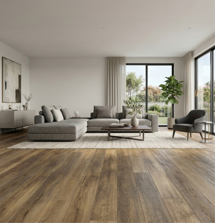 Grey WPC Flooring
