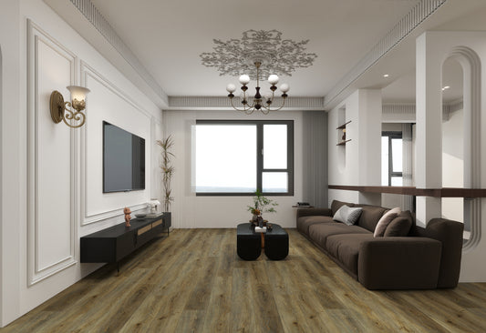 Yazan Waterproof Rigid Core Luxury Vinyl Plank Flooring - 5mm Thickness with 20 Mil Wear Layer (VNT004)