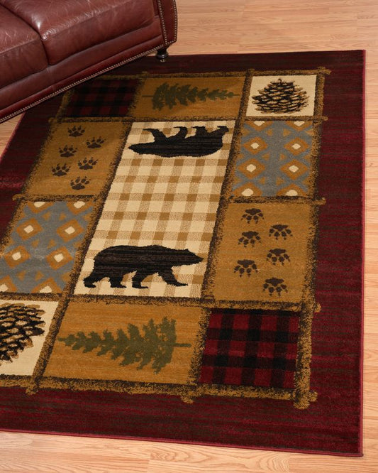 Affinity Lodge Mosaic Rug