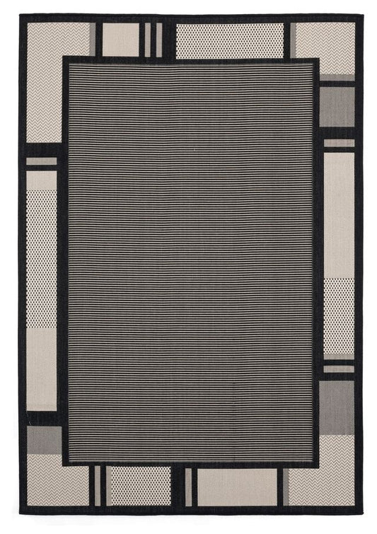 Augusta Matira Rug - Black
