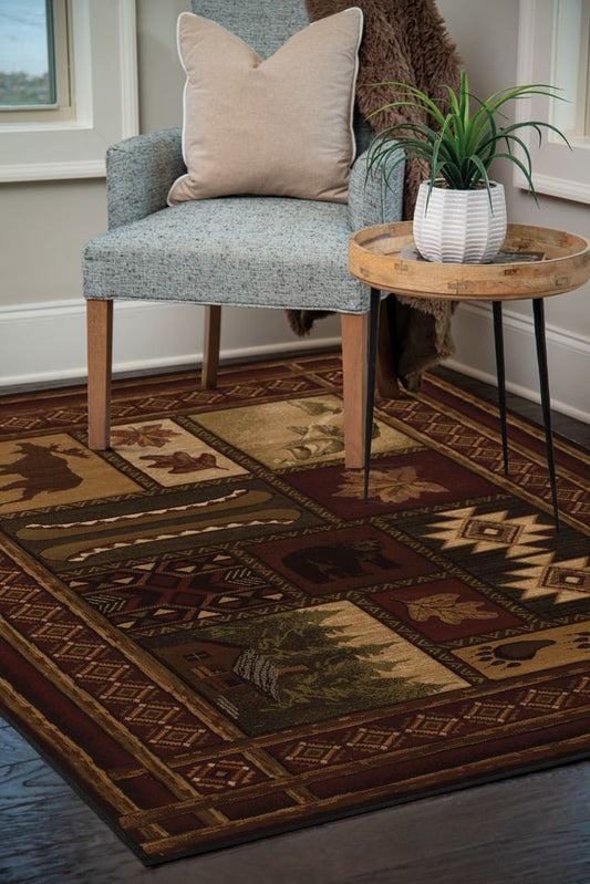 Contours	Cabin Chalet Rug